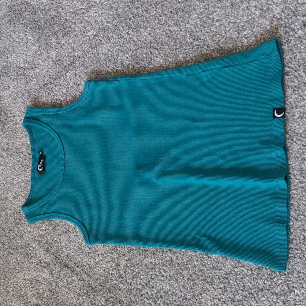 ZYIA Teal Tank Top
